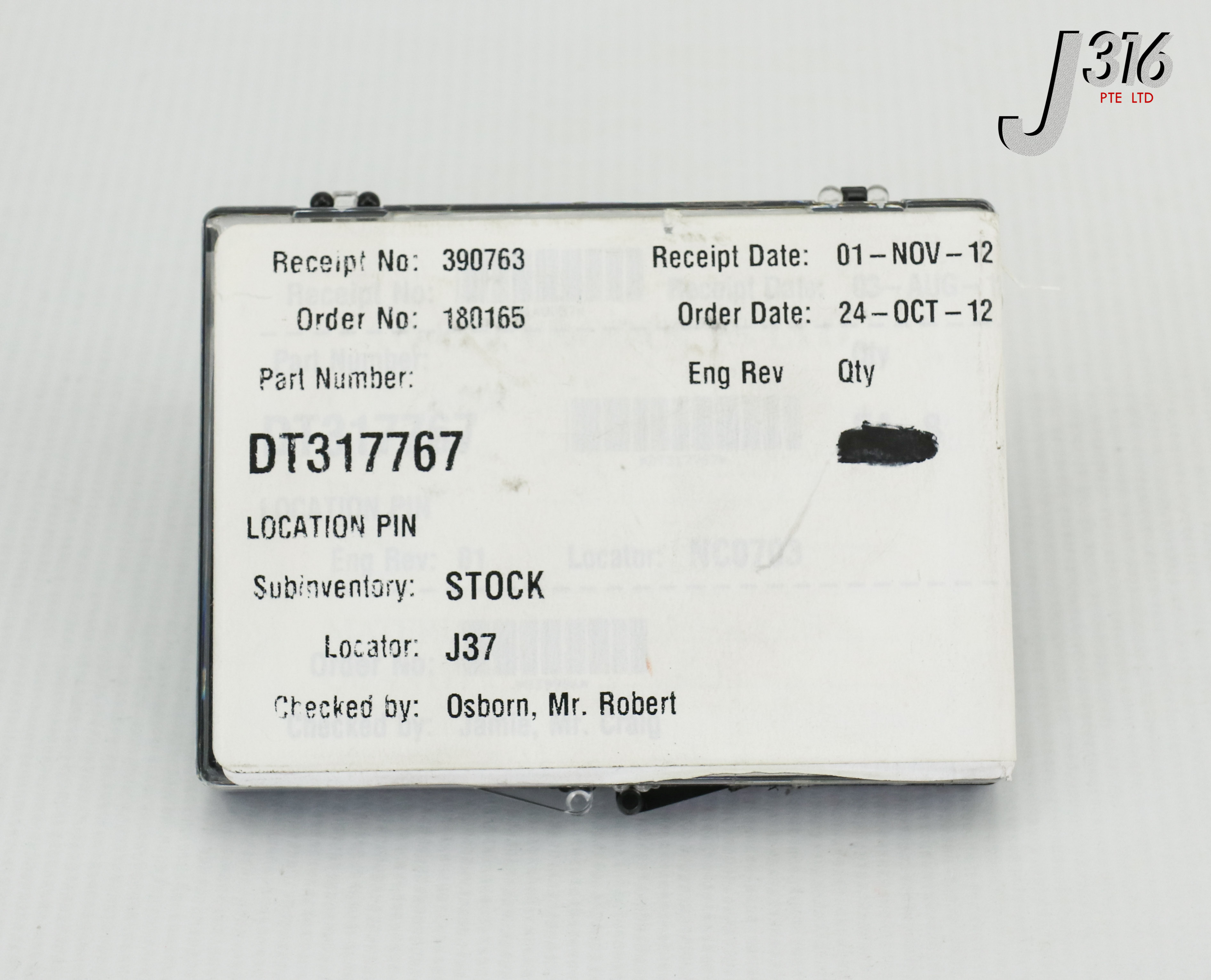 その他 sold out 23514 SPTS LOCATION PIN FOR EPS RING, SPTS CPX PEGASUS CHAMBER